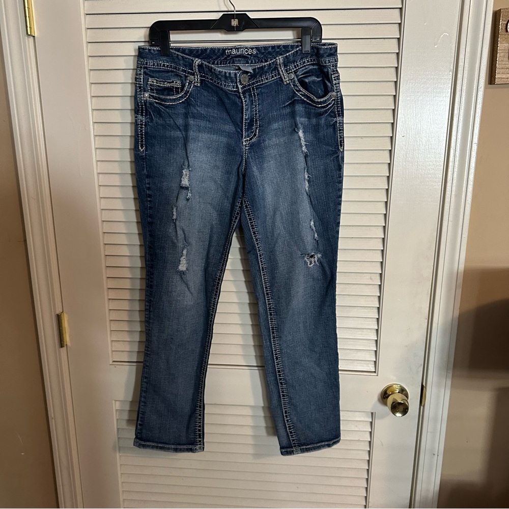 Maurice’s cropped jeans - 11/12